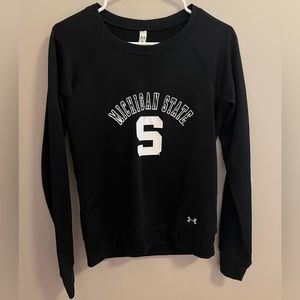 Under Armour Michigan State black long sleeve